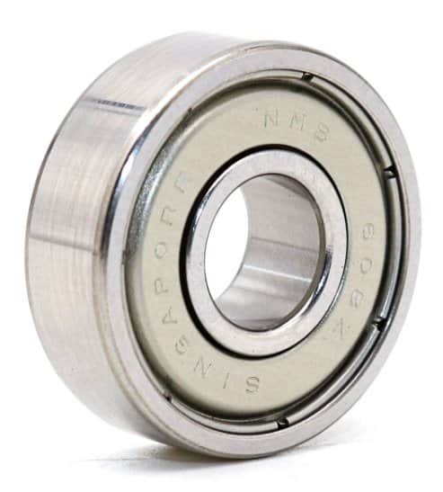 מיסב כדורי 6001-ZZ קוטר חיצוני 28 מ"מ פנימי 12 מ"מ רוחב 8 מ"מ